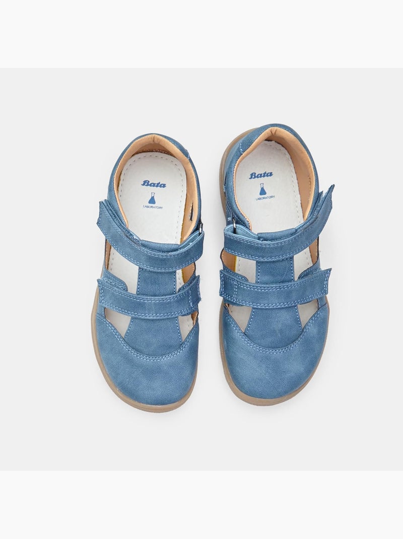 Sandales fermées Bata Bleu - Kiabi