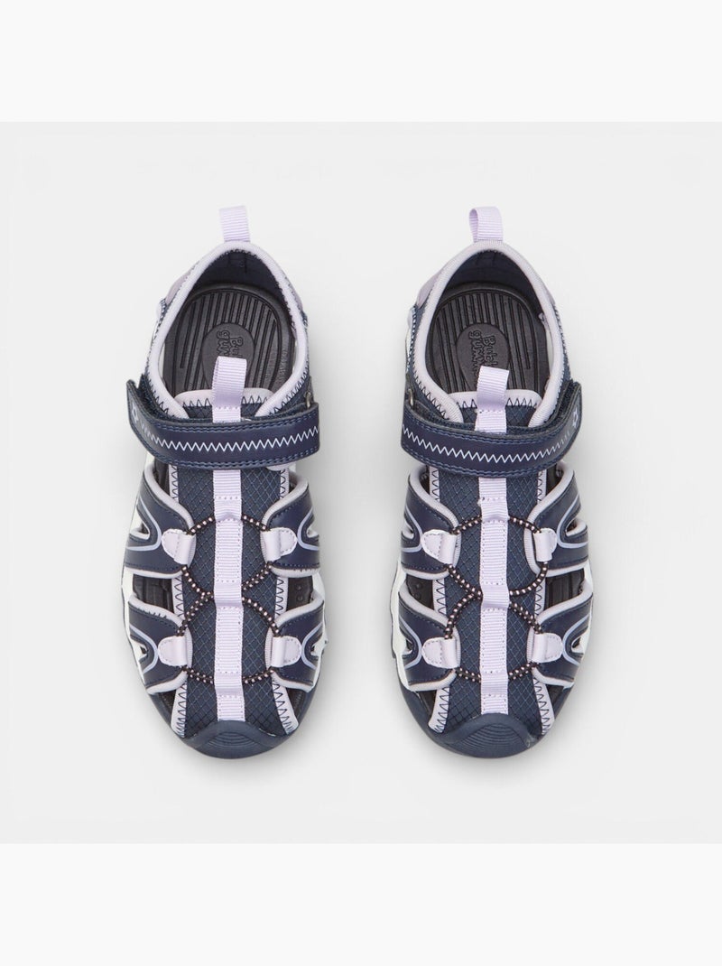 Sandales fermées Bubblegummers avec bride Bleu - Kiabi