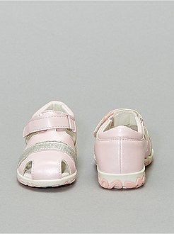 Sandales fermées irisées - Kiabi