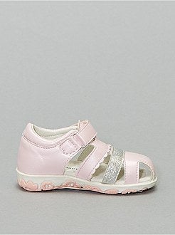 Sandales fermées irisées - Kiabi