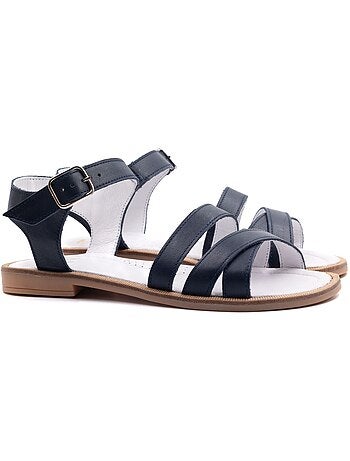 Sandales Fille Cuir - Boni Ariane