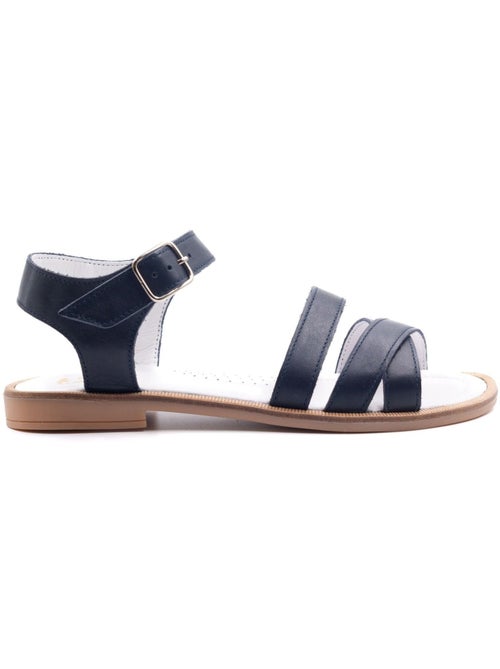 Sandales Fille Cuir - Boni Ariane - Kiabi