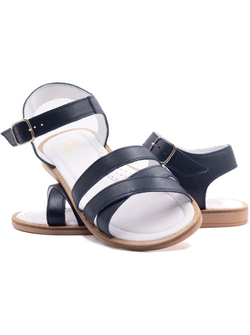 Sandales Fille Cuir - Boni Ariane - Kiabi