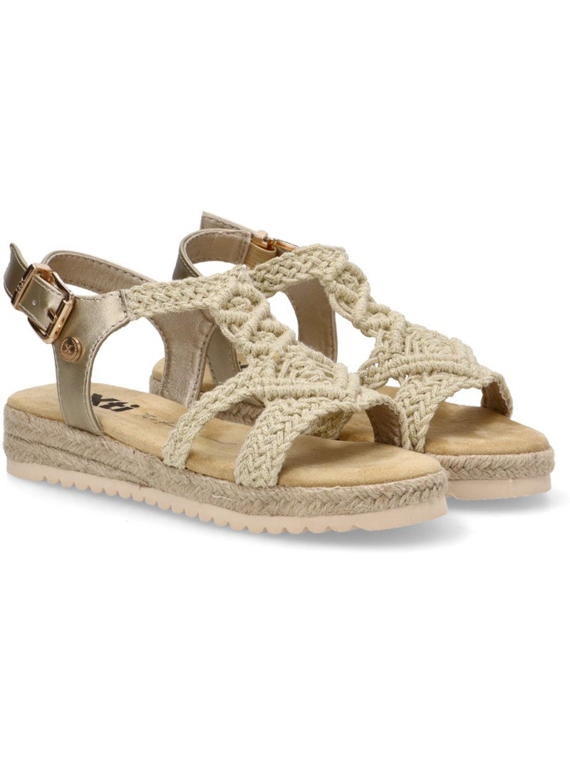 Sandales fillettes Gold - Kiabi