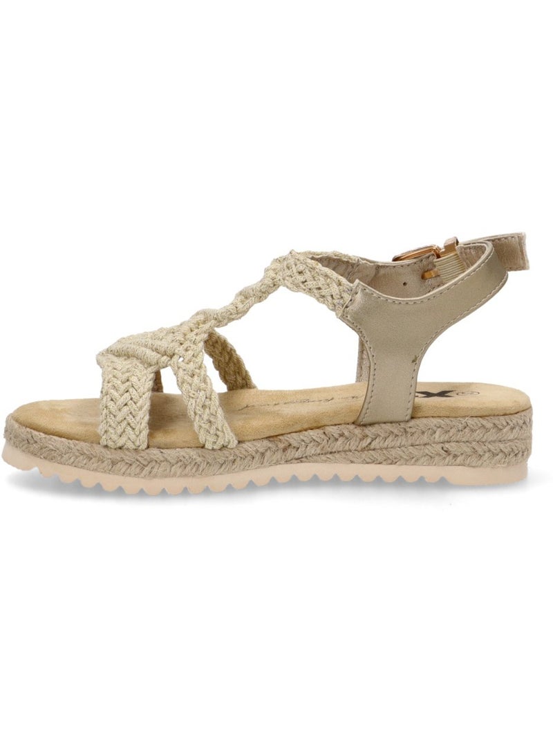 Sandales fillettes Gold - Kiabi