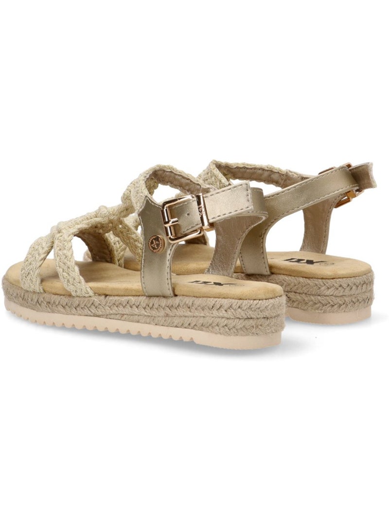 Sandales fillettes Gold - Kiabi