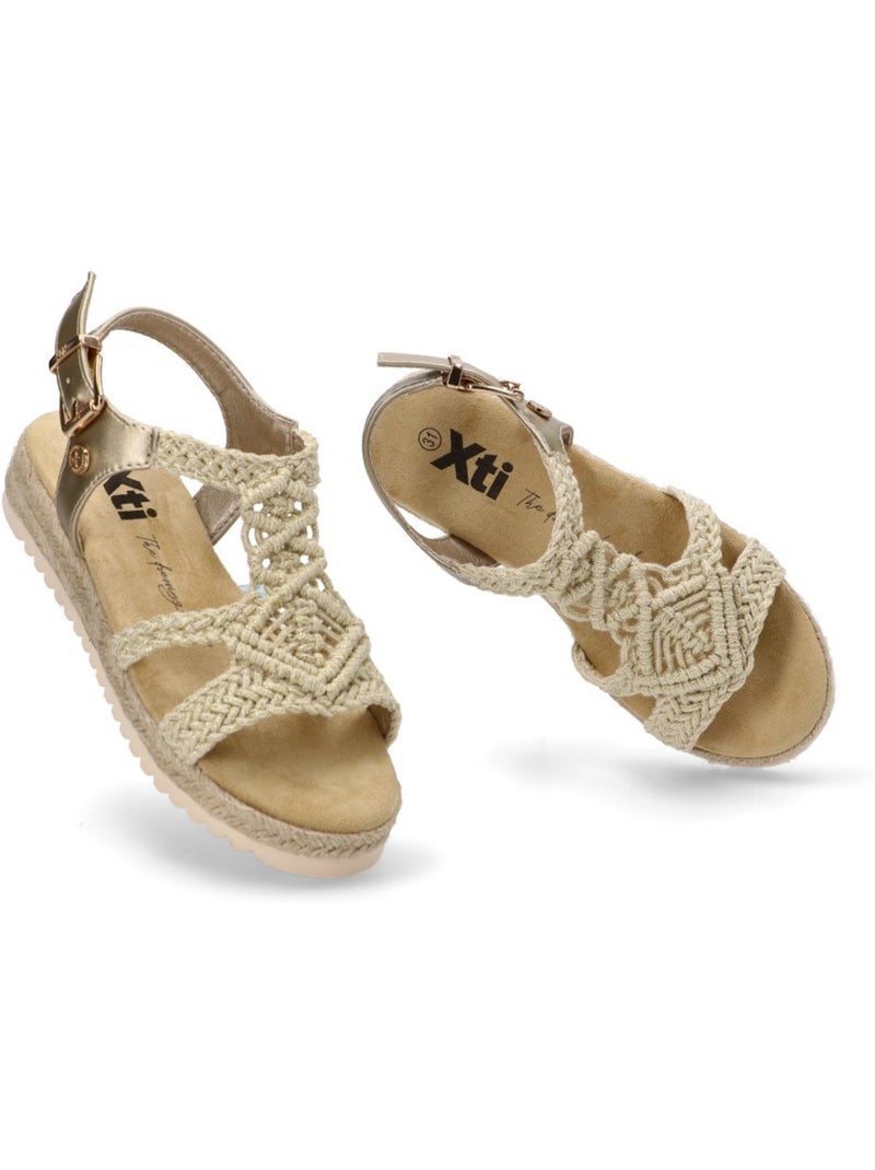 Sandales fillettes Gold - Kiabi