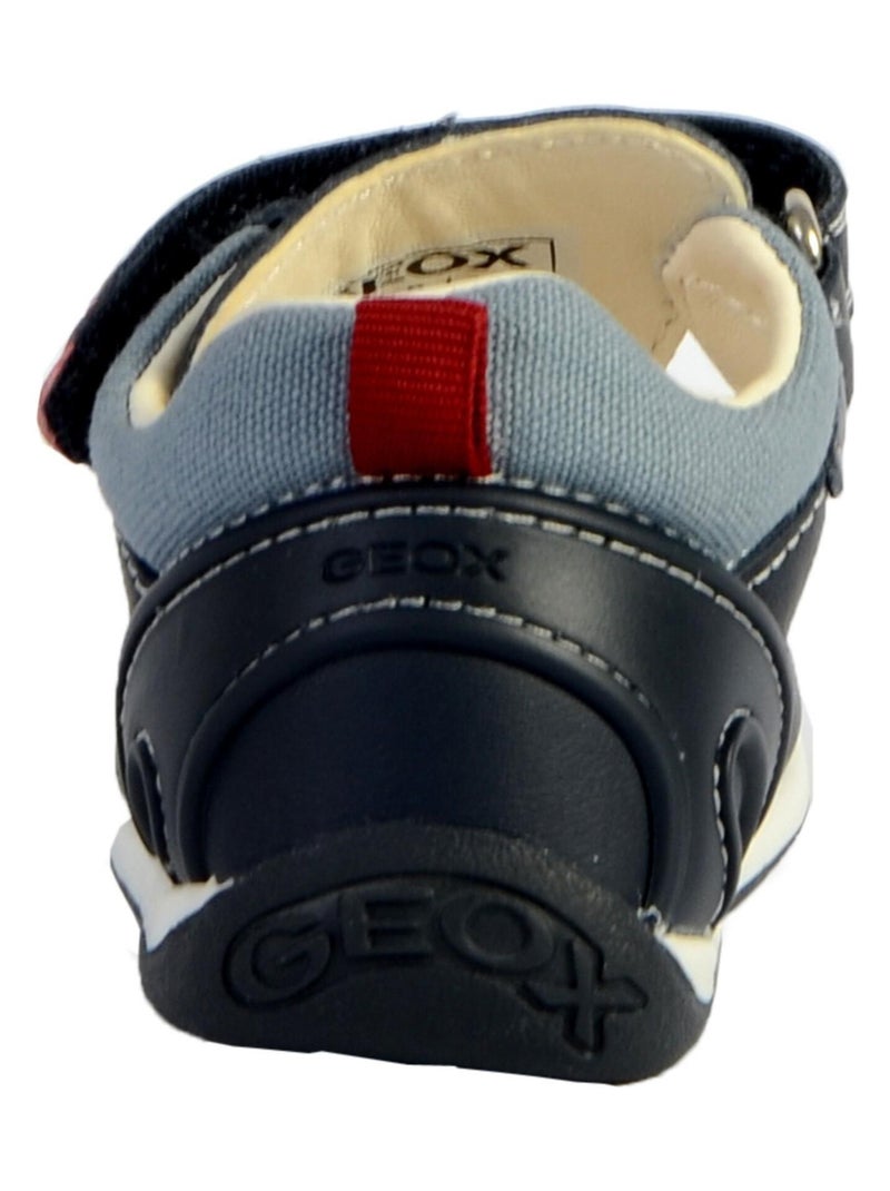 Sandales Geox Bébé Garçons B Each B. A - Nappa+Geobuck Bleu - Kiabi