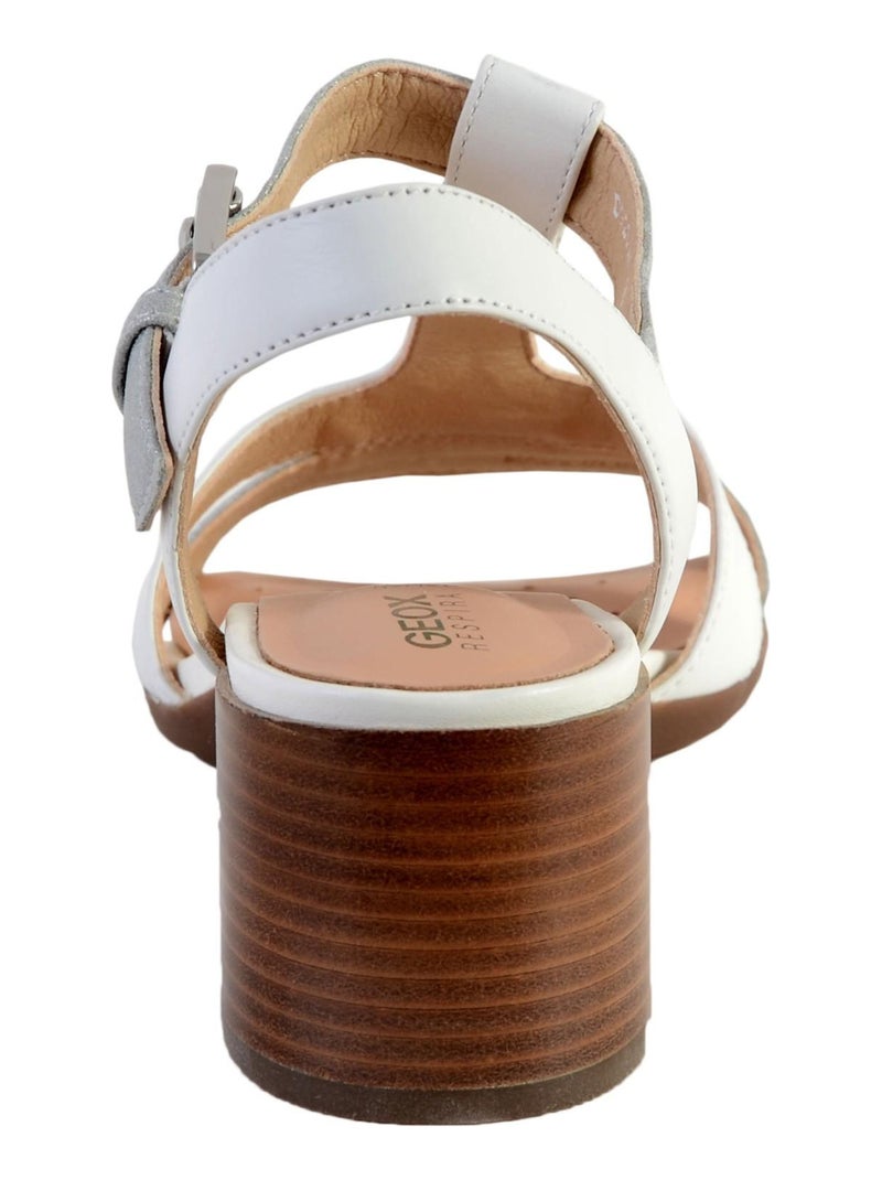 Sandales Geox D Marykarmen M.S.E-SM.LE+SY Blanc - Kiabi