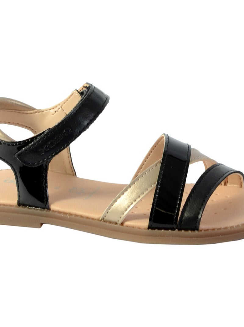 Sandales Geox Enfant Fille J S.Karly G.D Noir - Kiabi