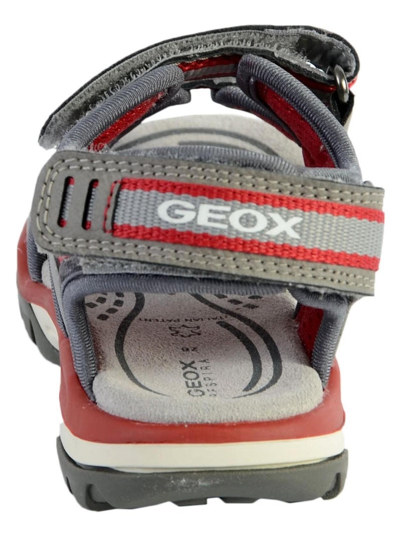 Sandales Geox Enfant Garçons J Borealis B. D -Mesh+Wax.Syn Gris - Kiabi