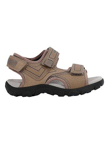 Sandales Geox Enfant Garçons J S. Strada A - Wax.Syn2+PR.DBK
