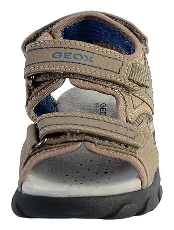 Sandales Geox Enfant Garçons J S. Strada A - Wax.Syn2+PR.DBK