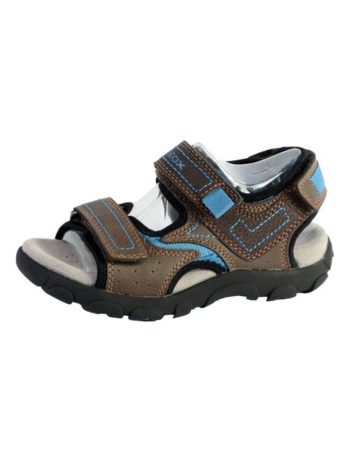 Sandales Geox Enfant Garçons J S. Strada A - Wax.Syn2+PR.DBK - Kiabi