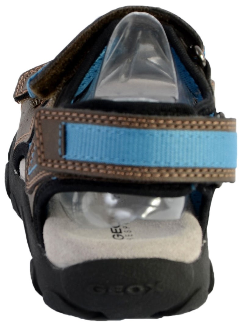 Sandales Geox Enfant Garçons J S. Strada A - Wax.Syn2+PR.DBK Marron - Kiabi