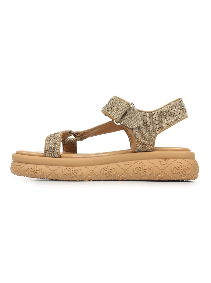 Sandales Guess Lode Beige - Kiabi