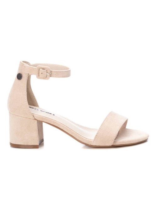 Sandales habillées à talon avec bride cheville - Kiabi