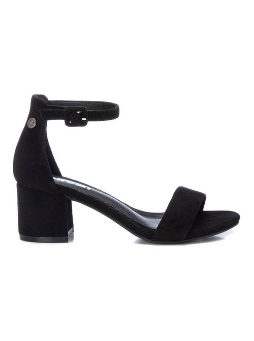 Sandales habillées à talon avec bride cheville - Kiabi