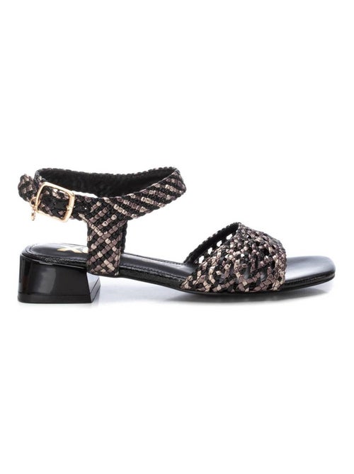 Sandales habillées basses avec boucle - Kiabi