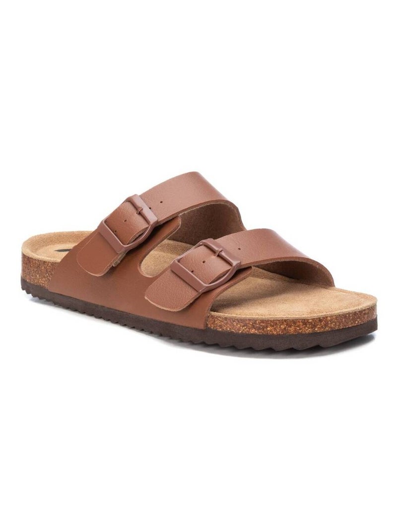 Sandales homme Camel - Kiabi