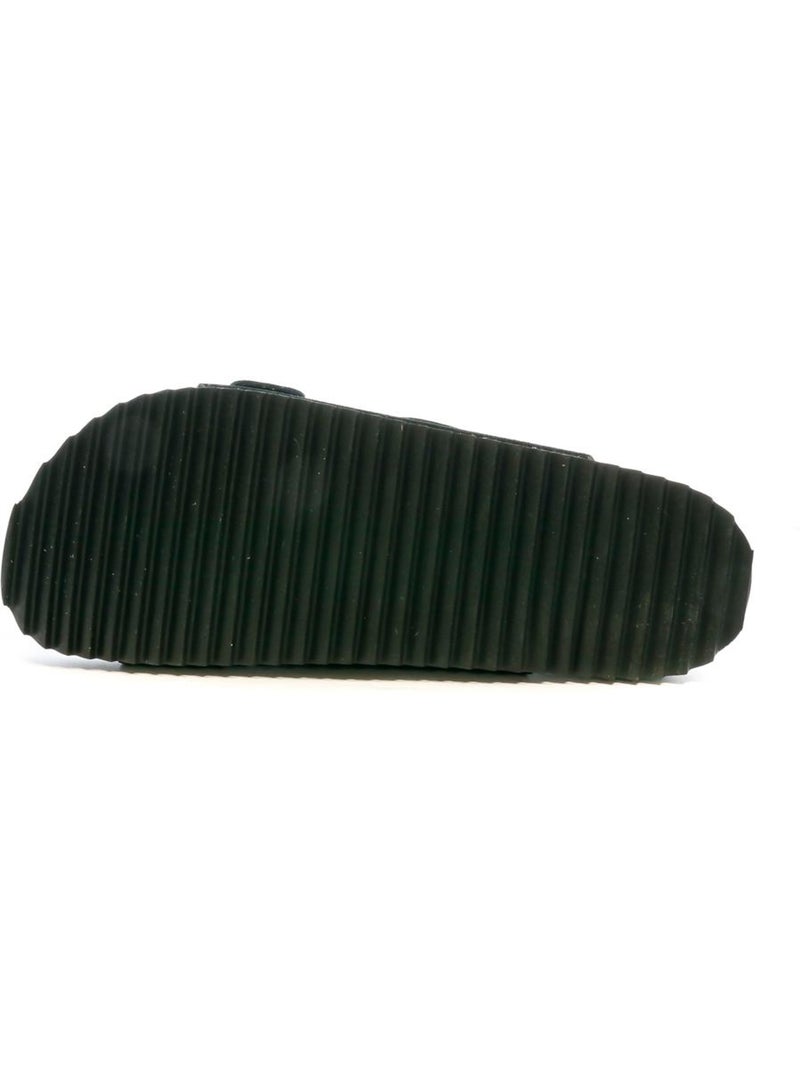 Sandales Homme Cuir Noir - Kiabi