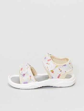 Sandales imprimées