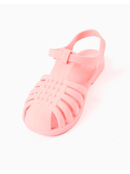 Sandales jelly avec fermeture à scratch - Kiabi