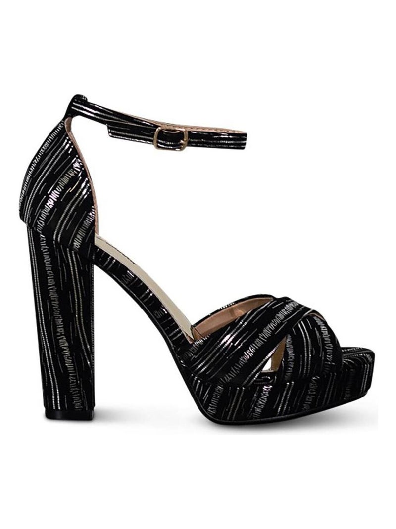 Sandales Kebello Argent - Kiabi