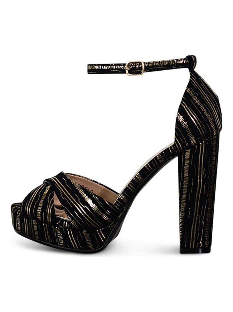 Sandales Kebello Doré/or - Kiabi