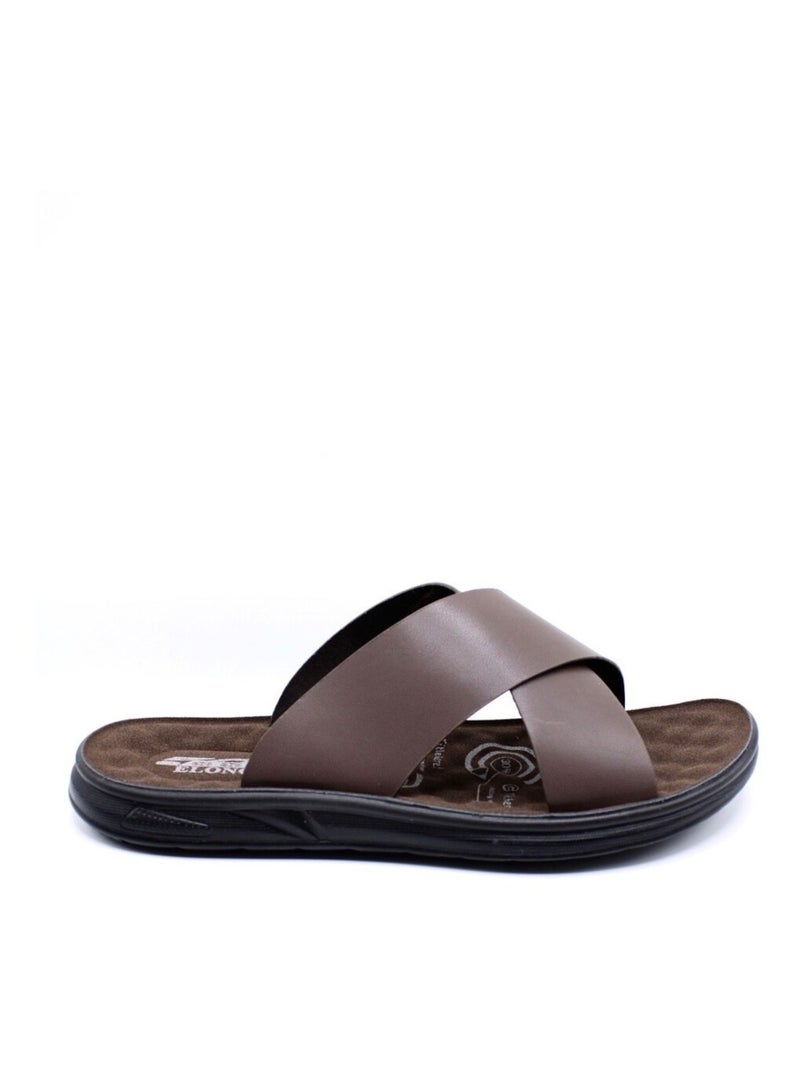 Sandales Kebello Marron - Kiabi
