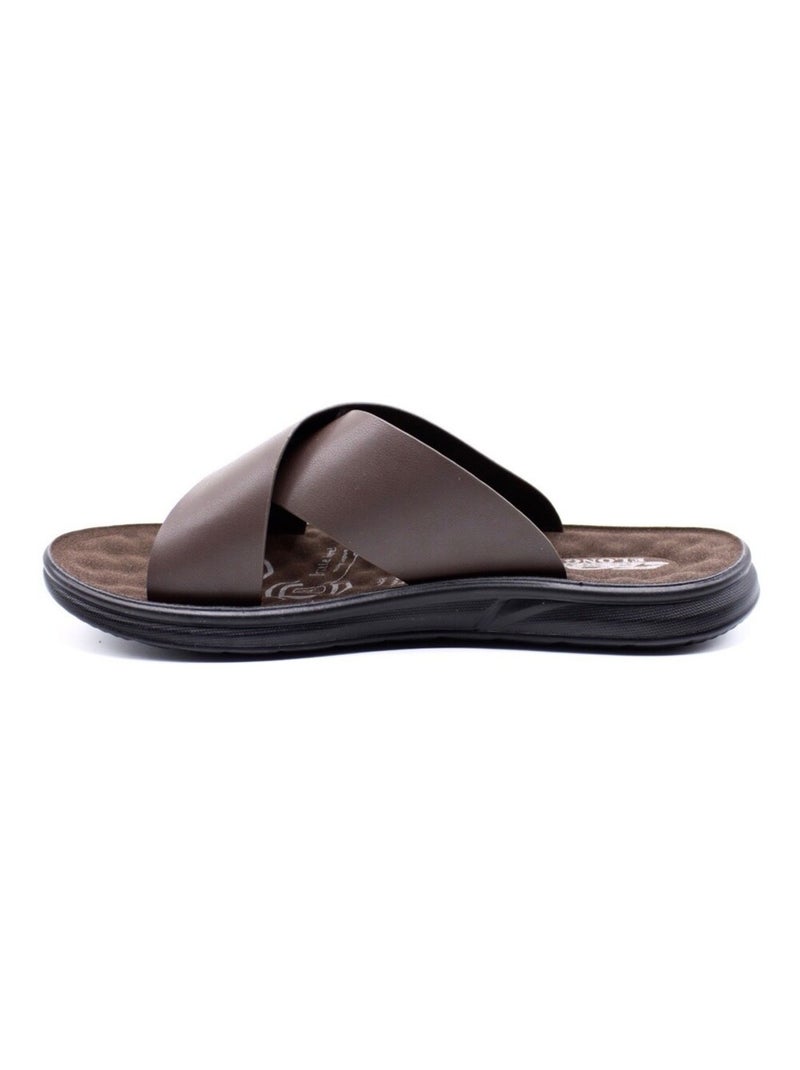 Sandales Kebello Marron - Kiabi