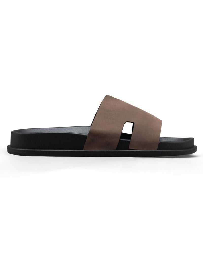 Sandales Kebello Marron - Kiabi