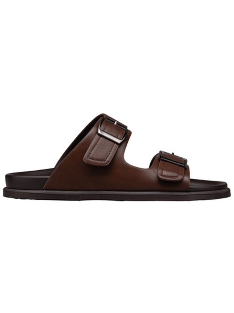 Sandales Kebello Marron - Kiabi
