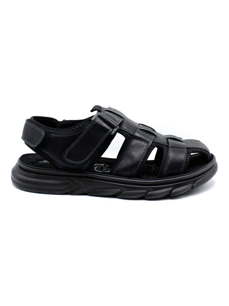 Sandales Kebello Noir Noir - Kiabi