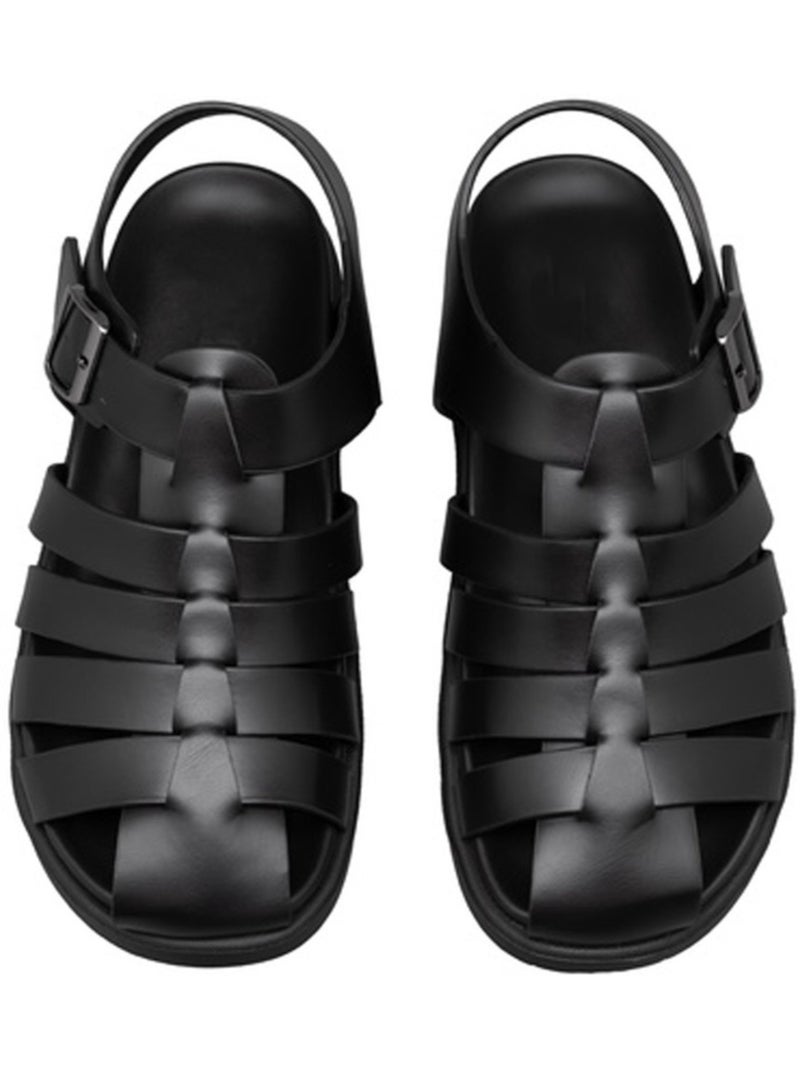 Sandales Kebello Noir Noir - Kiabi