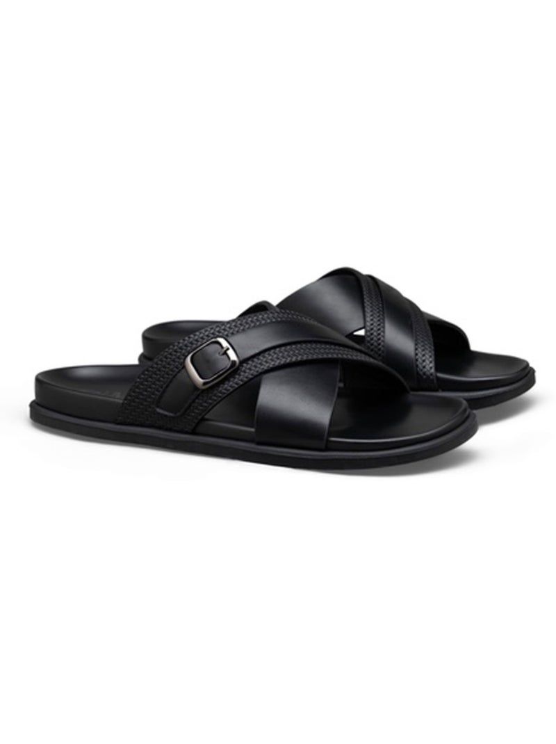 Sandales Kebello Noir Noir - Kiabi