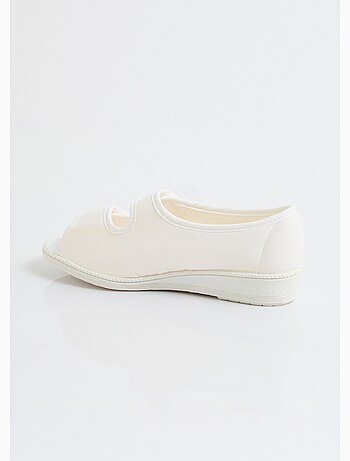 Sandales largeur confort bout ouvert