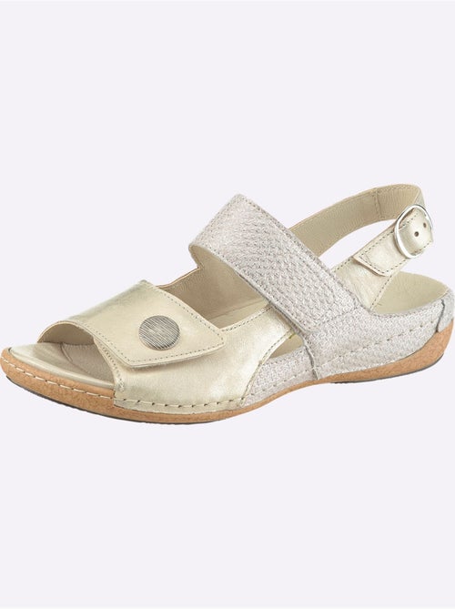 Sandales Largeur Pied Fort - Taille Standard - Witt - Kiabi Sandales Largeur Pied Fort - Taille Standard - Witt - Kiabi