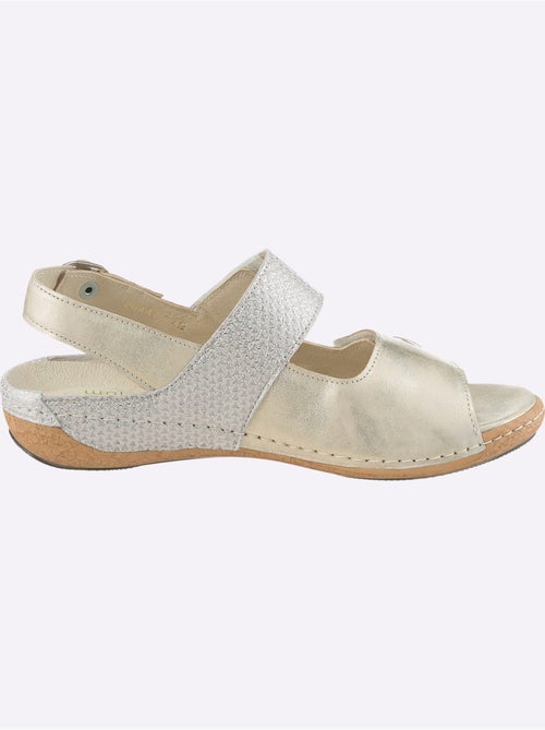 Sandales Largeur Pied Fort - Taille Standard - Witt - Kiabi Sandales Largeur Pied Fort - Taille Standard - Witt - Kiabi