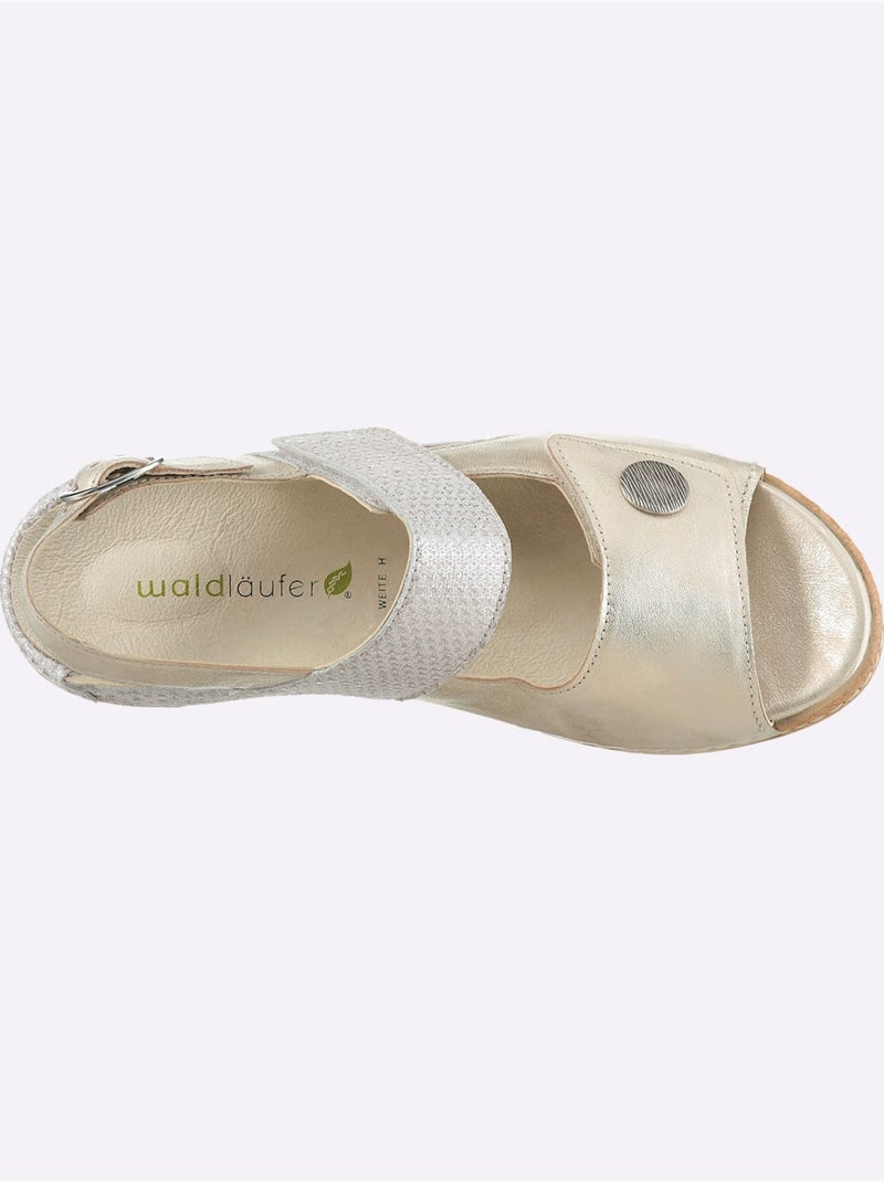 Sandales Largeur Pied Fort - Taille Standard - Witt Bronze - Kiabi