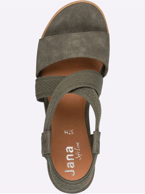 Sandales Largeur Pied Fort - Taille Standard - Witt - Kiabi Sandales Largeur Pied Fort - Taille Standard - Witt - Kiabi