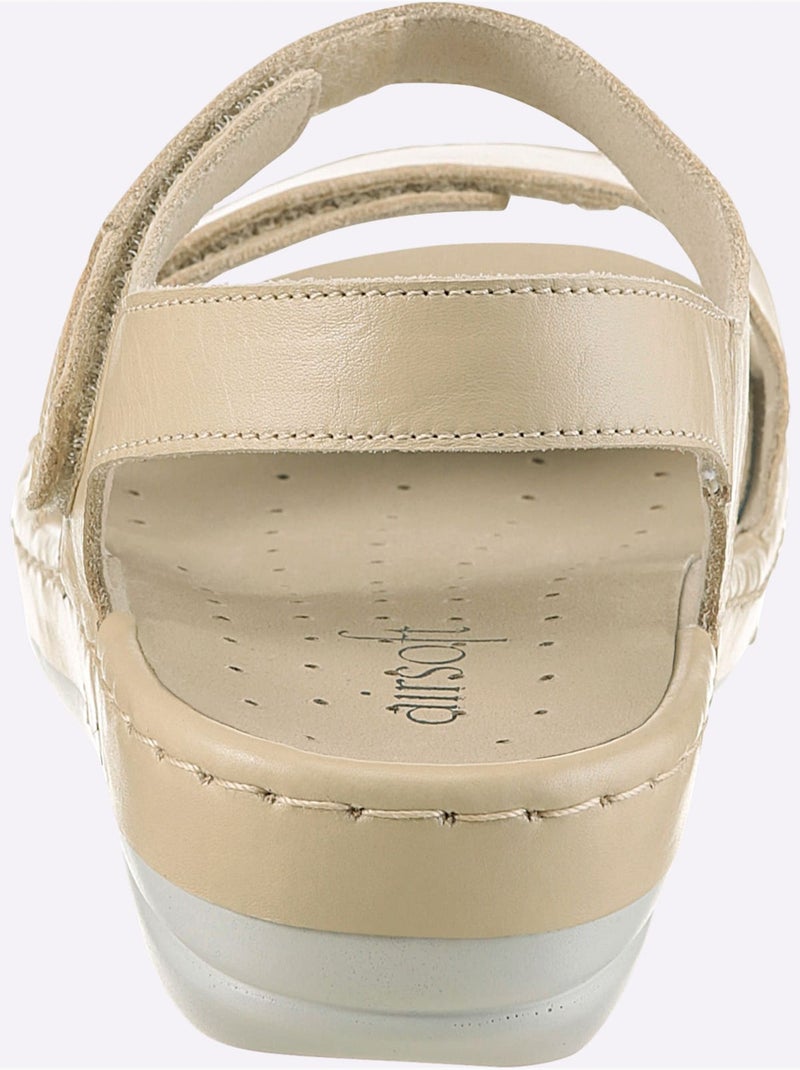 Sandales Largeur Pied Normal - Taille Standard - Witt Beige - Kiabi