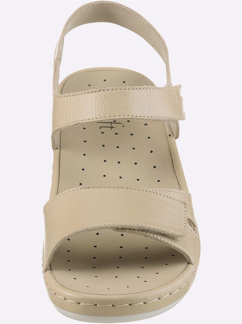 Sandales Largeur Pied Normal - Taille Standard - Witt Beige - Kiabi