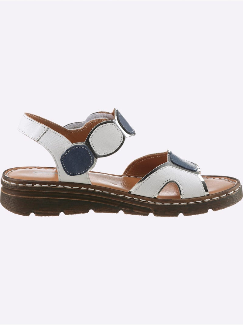 Sandales Largeur Pied Normal - Taille Standard - Witt Blanc - Kiabi