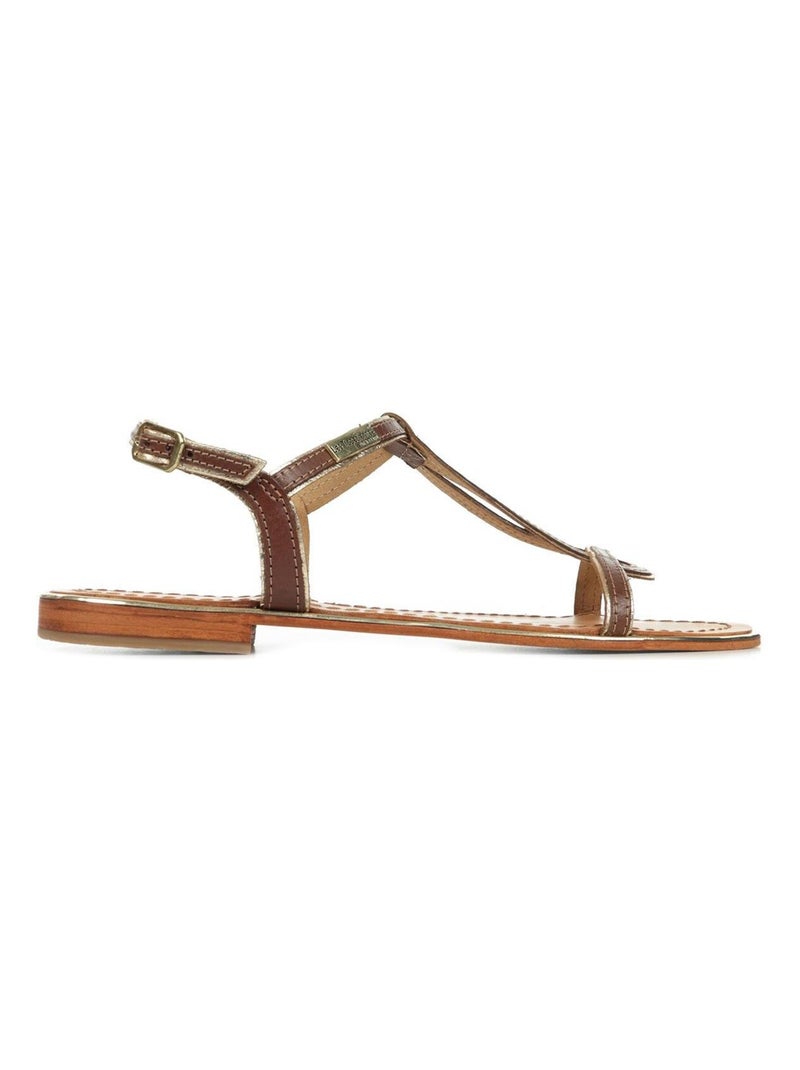 Sandales Les Tropéziennes Hamore Marron - Kiabi