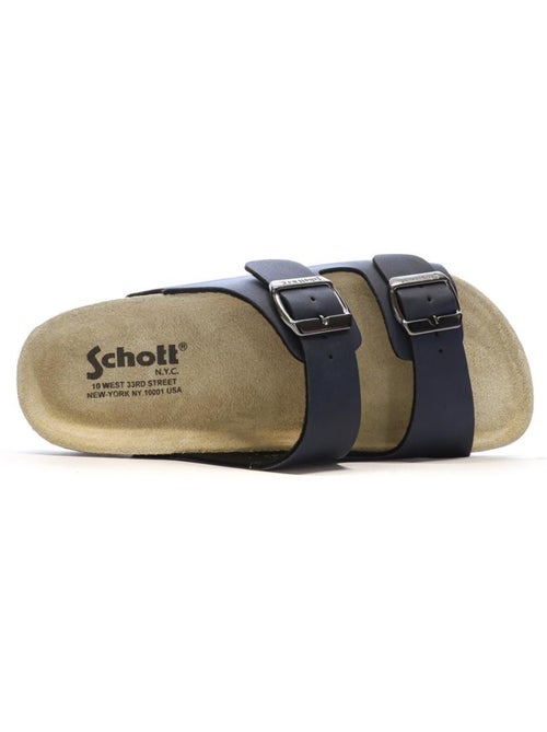 Sandales Lisses Homme Schott - Kiabi