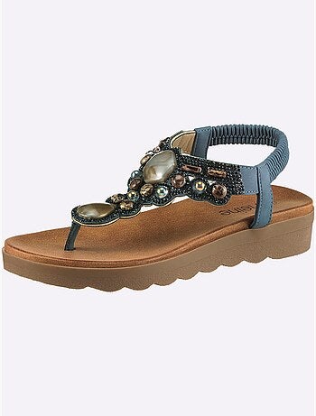 Sandales matière synthétique - taille standard - helline
