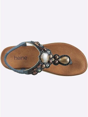 Sandales matière synthétique - taille standard - helline