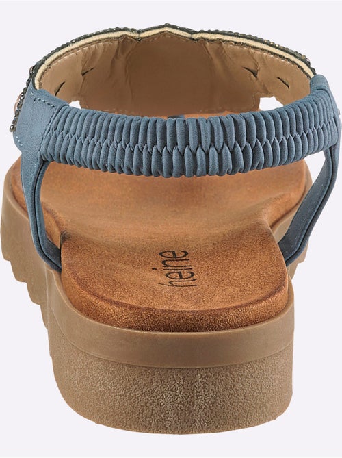 Sandales matière synthétique - taille standard - helline - Kiabi Sandales matière synthétique - taille standard - helline - Kiabi
