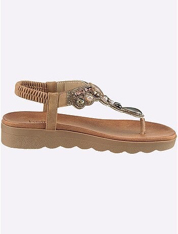 Sandales matière synthétique - taille standard - helline
